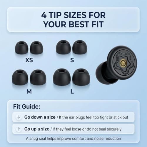Alrens Ear Plugs Protection for Sleeping Noise Cancelling — view 2