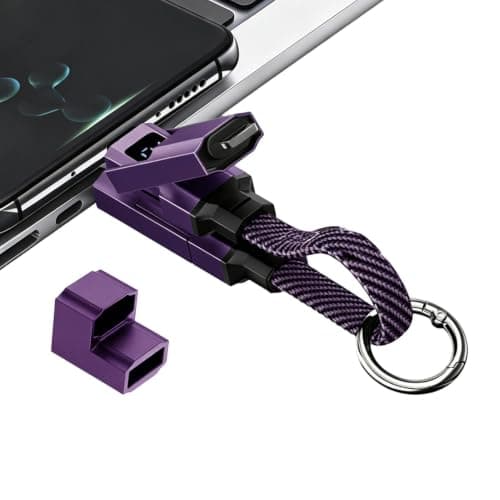 Keychain Charger Cable 65W 4-in-1 Fast Charging — view 6