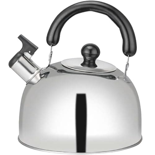 Ram© 3L Heavy Duty Camping Kettle Gas Stove Portable Tea Pot