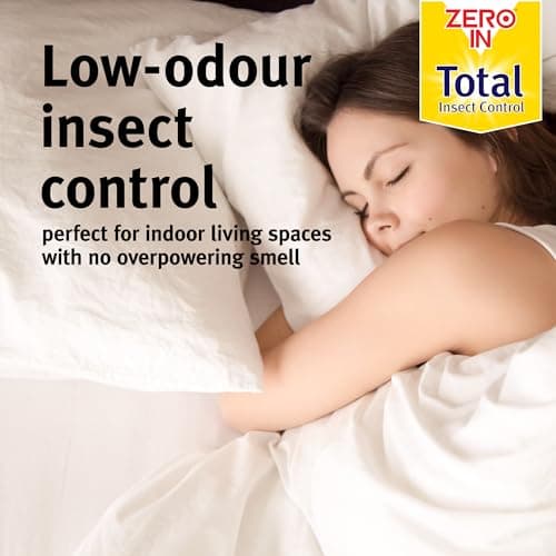 Zero In Total Insect and Germ Killer - 500 ml Anti-Bacterial Insecticidal Spray Protects up to 12-Weeks Kills Flies, Ants, Wasps, Mosquitos, Cockroaches, Flying and Crawling Insects, and their germs — view 4