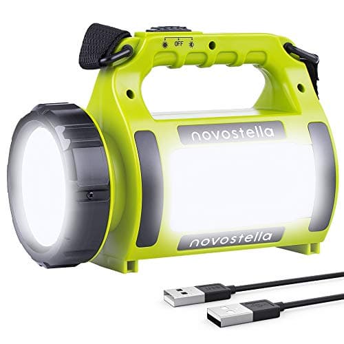 Rechargeable LED Lantern Torch Bright Camping Light Outdoor Flashlight