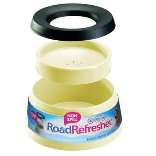 Prestige Road Refresher Non Spill Pet Water Bowl, L, Blue — view 4