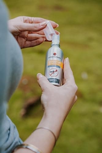 Lifesystems Insect Repellent Expedition Sensitive Pump Spray Repels Mosquitoes, Midges, Biting Insects and Ticks | Up to 6hrs Protection | Ideal for Children: DEET-Free Formula, Silver, 50 ml — view 4