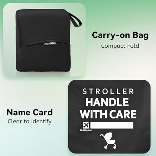 Pram Bag for Airplane: Large Capacity Stroller Bag, Baby Travel Essentials — view 6