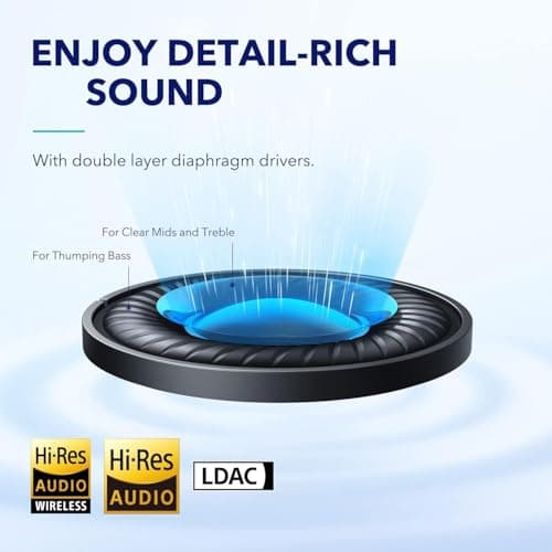 soundcore Anker Space Q45, Adaptive Noise Cancelling Over-Ear Headphones — view 5