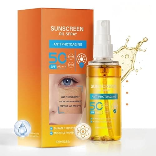 SPF 50+ PA++++ Sunscreen Oil Spray for Face & Body, 100ml