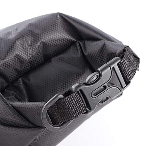 kuou 5 Pack Waterproof Dry Bags, 1.5L-6L, Lightweight, Black — view 3
