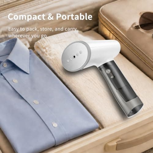 Clothes Steamer Handheld, Travel Iron, Steam Iron,Portable Garment Steamer — view 2