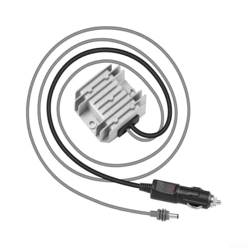 Todikaper Waterproof DC Voltage Converter 30V 3.5A IP68 Aluminum(1meter)