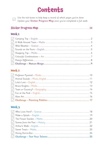 CGP Summer Holidays Activity Workbook - for kids between Reception and Year 1 (ages 4-5) (CGP Holiday Workbooks) — view 3
