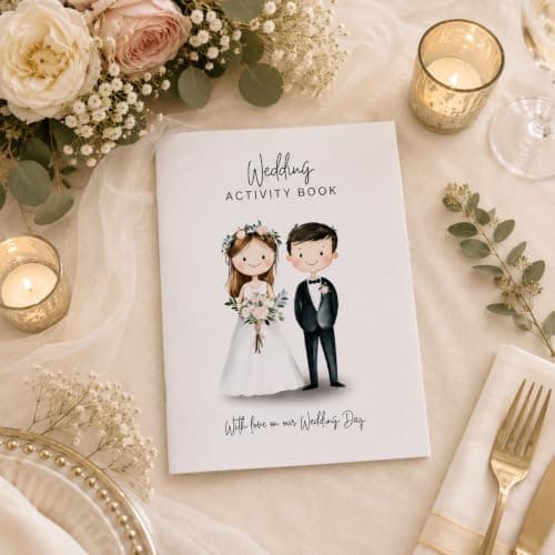 Hartscraft Kids Wedding Activity Book – A5 Children’s Colouring Book with 24 Wedding Games, Puzzles, Mazes, Drawing & Fun Activities for Flower Girls & Page Boys — view 2