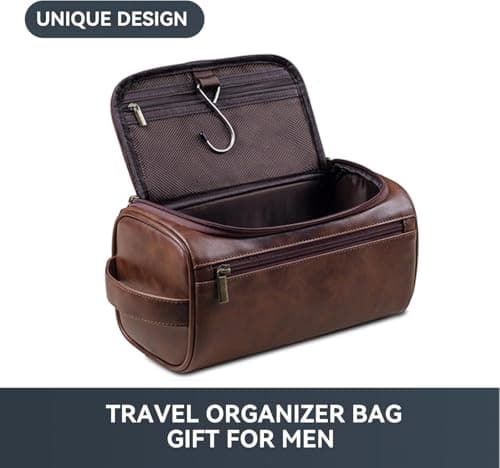 Lxjily Toiletry Bag for Men, Travel Essentials Dopp Kit — view 6