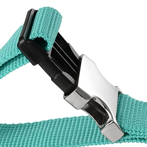 2PCS Heavy Duty Add a Bag Luggage Strap Jacket Gripper,Carry-on Baggage Suitcase Straps Belts Travel Accessories,Carry Your Extra Bag Straps(Teal) — view 3