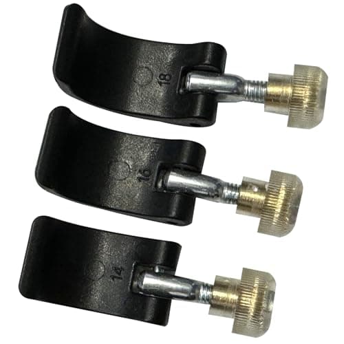 3Pcs Trekking Pole Lock, 3 Size Walking Pole Lock Handle, Strong & Sturdy Walking Stick Locking Clips, Replacement Trekking Pole Accessories, Trekking Pole Accessories — view 5