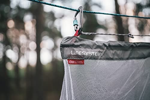 Lifesystems MicroNet Single Mosquito Net, treated EX8 repellent formula — view 5