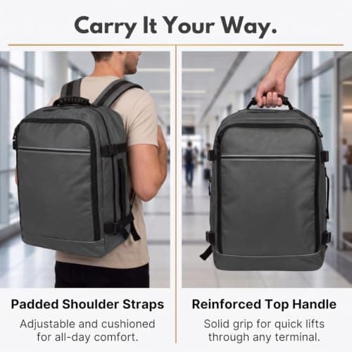 Easyjet Cabin Bag 45x36x20 Carry On Bag New Easyjet 45x36x20 - Grey — view 5