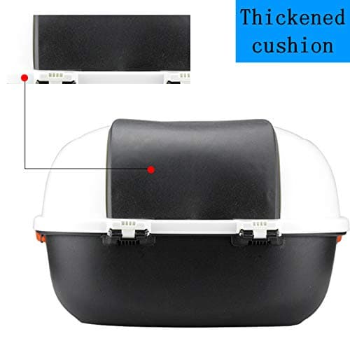 ZXCASDF Motorcycle Trunk Motorcycle Rear Travel Bag, Weather Resistant Heavy Duty Tail Bag Tail Trunk, Water Proof Luggage Bag Backpack,sea sky blue — view 5