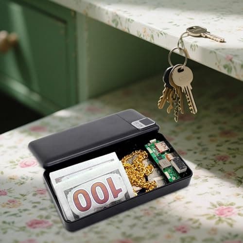 Concealed Safe Power Charger Anti-Theft Discreet Container Storage Box Key — view 4
