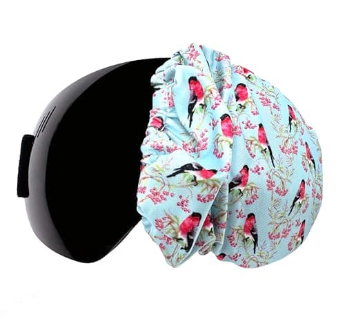 AMMKRO Ski Snowboard Goggle Cover Protector with Lens Scratch & Dust Protection for Travel & Storage (Bird) — view 2