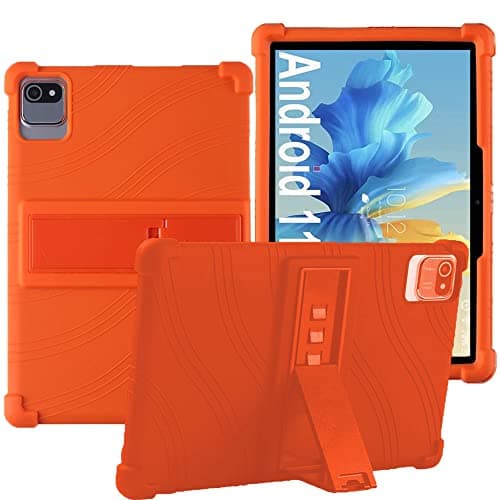 YHFZR Case for HotLight Tablet 10 Inch, Soft Kid Friendly Light Weight Build in Kickstand Protective Case for HotLight Tablet 10 Inch, Orange