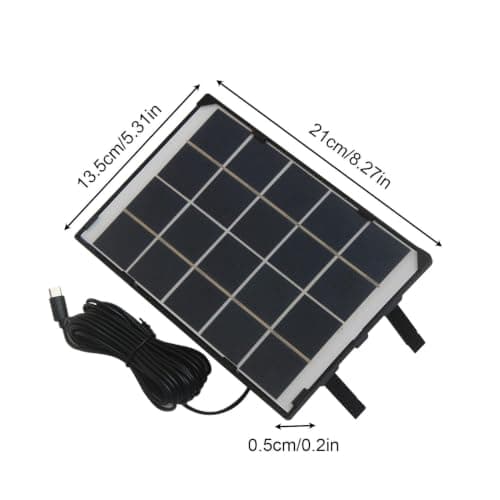Solar Panel Charger 30W 5V Type-C Portable Power Bank — view 6