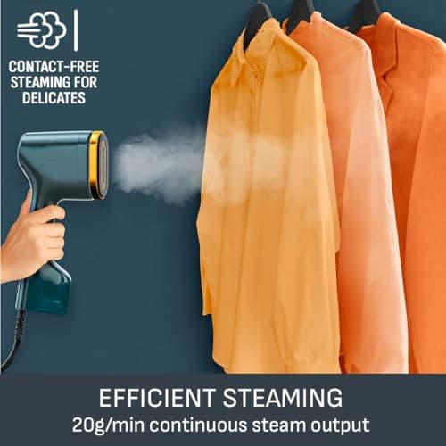 Tefal Pure Pop Glam Garment Steamer – Quick, Easy, Perfect for Travel, 15 Second Heat-Up, 20g/min Steam, DT2050G0 — view 3