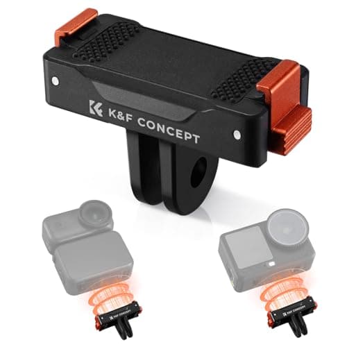 K&F CONCEPT 1-Pk Magnetic Quick Release Adapter Mount for DJI Osmo Action 6