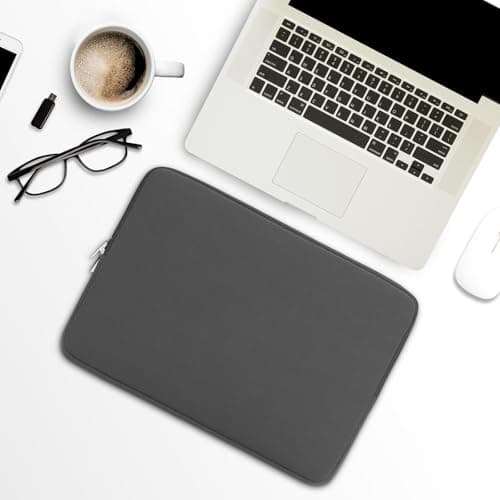RAINYEAR Padded Laptop Sleeve for 14” Notebook Chromebook 15"Macbook Air M5 — view 5