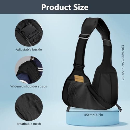 AOOWU Baby Carrier, Toddler Carrier Side, Baby Sling Carrier, Baby Wrap Carrier with Adjustable Shoulder Straps, Child Sling Baby Side with Shoulder Strap, Baby Sling for Newborns to Toddlers — view 2