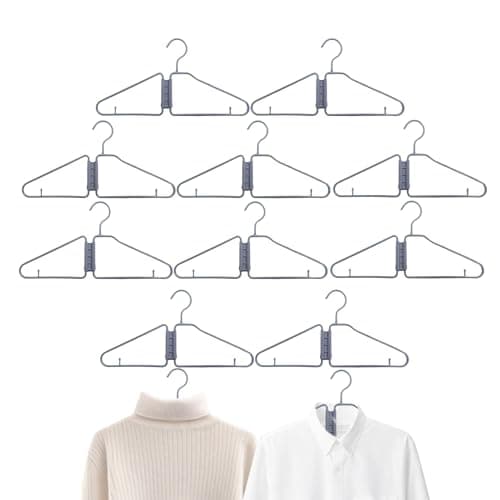 Foldable Hangers for Cruise 12 Pieces Portable Space Saving Travel