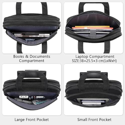 MATEIN Laptop Bag, 15.6 Inch Multifuntional Business Computer Laptop Case — view 3