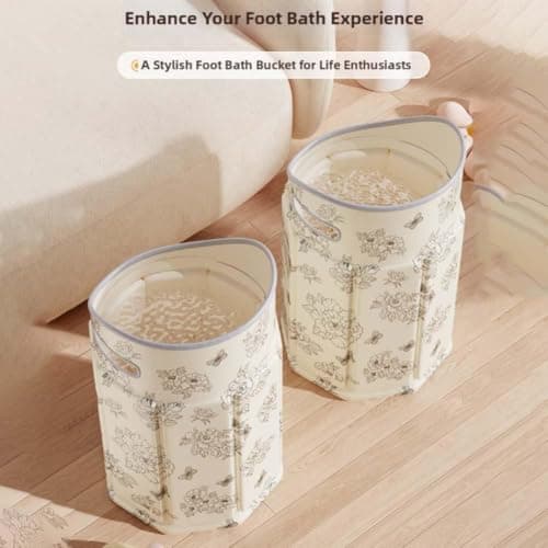 Waterproof Foot Bath Basin Collapsible Travel Design(Normal) — view 3