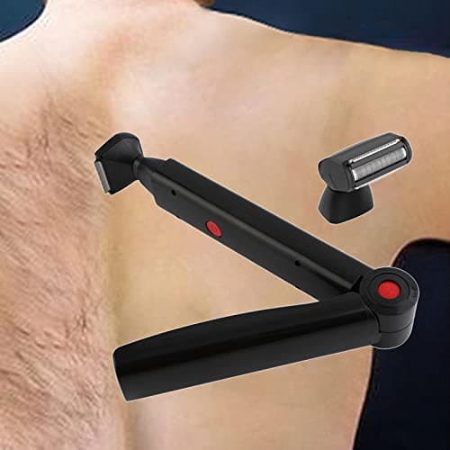 Foldable Back Hair Shaver Trimmer Painless Body Shaving Tool for Men — view 4