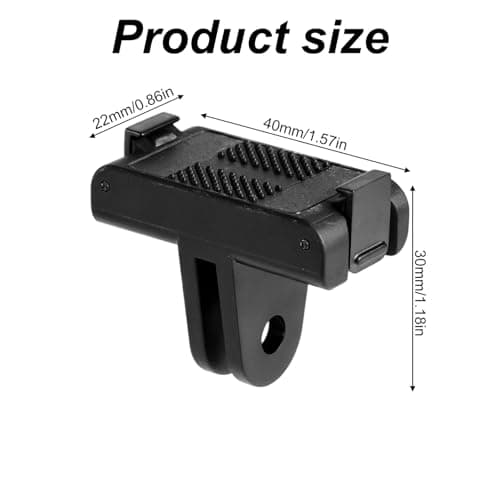 lasuroa 2pcs Magnetic Camera Mount for DJI Osmo Action 5 Pro/4/3 — view 2