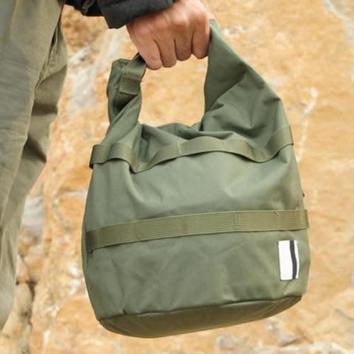 Camping Pot Storage Bag – Round Bottom Cooking Utensils Organizer | Large Carrier Travel Tote | Heavy Duty 500D Nylon Portable Hand Pouch For Fishing Hiking Hunting Kit Pans Lunch Box — view 2