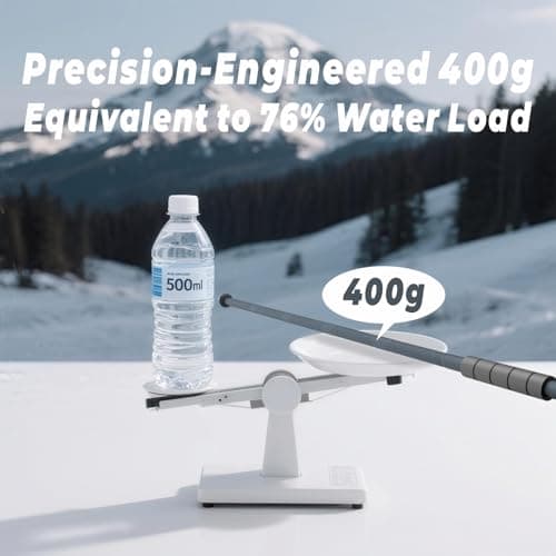GoldPig Tactical Hiking Stick, 48" Aluminum, Tungsten Tip, 6-Piece — view 6