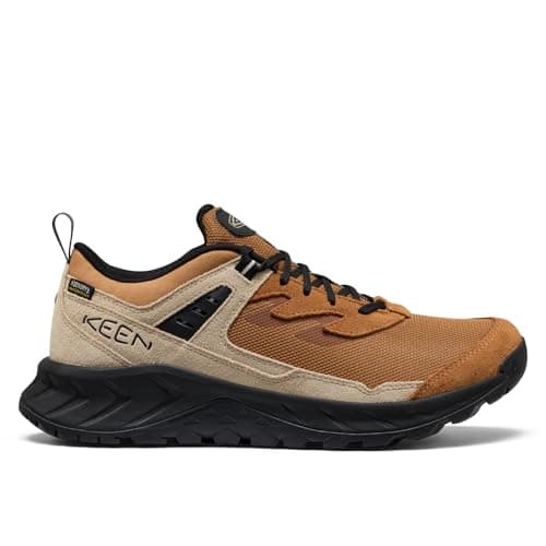 KEEN Men's Hightrail Low Height Durable Lightweight Breathable Leather Waterproof Hiking Shoes, Chipmunk/Safari, 10 — view 2