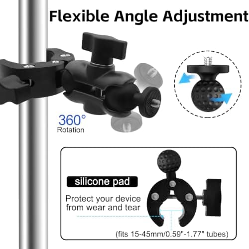 Magnetic Camera Mount Bike Handlebar Compatible for Insta360 Action Camera — view 5