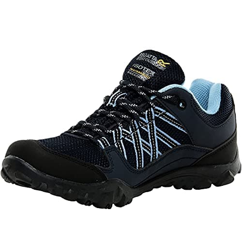 Regatta Womens/Ladies Edgepoint III Walking Shoes (7 UK) (Navy/Blue Skies) — view 3