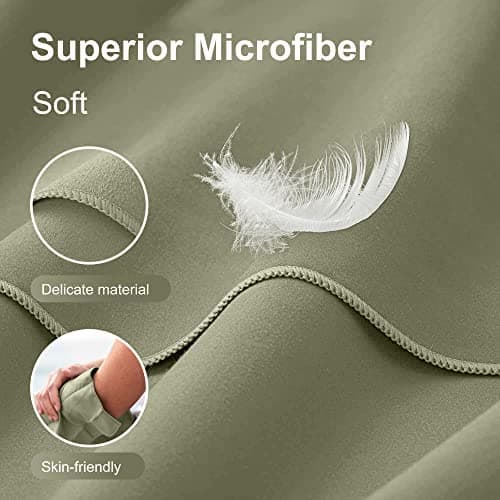 4Monster Microfibre Travel Towel - Quick Dry, Lightweight, Ultra Soft, Super Absorbent Compact Camping Towel for Sports, Gym, Beach, Camping, Yoga, Swimming, Hiking — view 3
