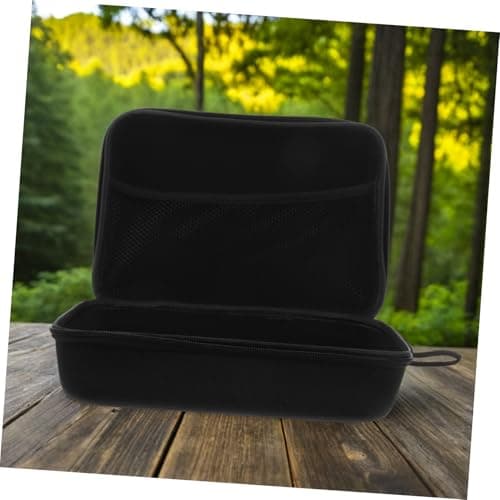 jojofuny Storage Bag for Cable Organizer Bag Compact Earphone Case Portable Eva Headset Carrying Case USB Adapter Organizer for Travel Gym Use Black — view 6