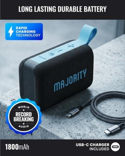 MAJORITY Move WR Portable Bluetooth Speaker 6.0, Auracast & TWS — view 4