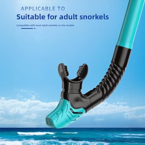 Snorkel Bite Gear Set 4pcs Silicone Snorkel Bite Gear Set 4pcs(black) — view 3
