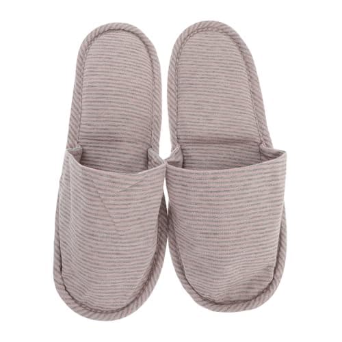 HEANUJJ Portable Foldable Travel Slippers for Men and Women Lightweight Cotton Thin Sole with Storage Bag for Travel and Indoor Use