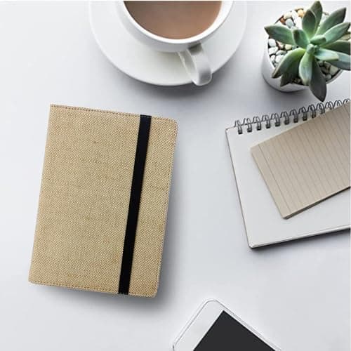 Natural linen Case Cover for 6"ebook Reader universal hemp Case Cover for sony/kobo/tolino/pocketbook 6inch ebook reader (Sahara Brown) — view 5