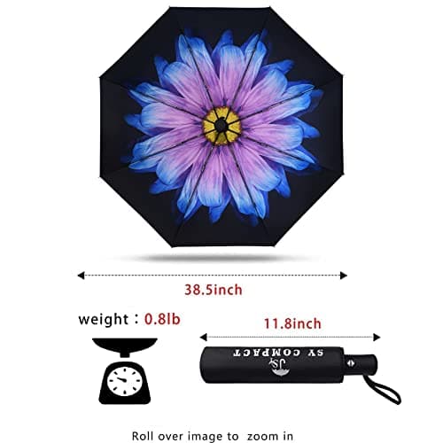 SY COMPACT Travel Umbrella Windproof Automatic Factory Direct High Cost-effective Sun Umbrella UV Protection — view 2