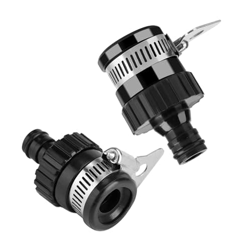 Universal Tap Connectors, 2 Pcs Mixer Tap to Garden Hose Adapters