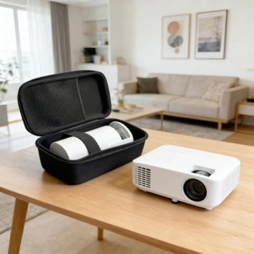 Portable Projector Carry Case for Outdoor Travel Camping — view 5