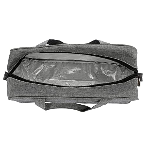 IGNPION Men Large Travel Toiletry Bag Women Waterproof Full Size Wash Bag Dopp Kit Shaving Organizer Bag Make UP Cosmetic Bag Swimming Gym Bag for Toiletries Accessories (Grey) — view 6