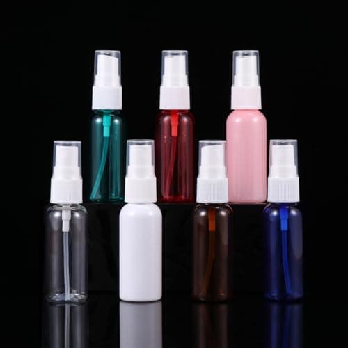 DIYEAH 7 Pack 30ml White Plastic Spray Bottles for Travel Use — view 6